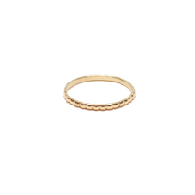 Load image into Gallery viewer, 14KT Gold Lined Eternity Ring