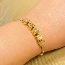 Load image into Gallery viewer, Roll The Dice Charm Bracelet