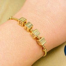Load image into Gallery viewer, Roll The Dice Charm Bracelet