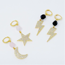 Load image into Gallery viewer, Shine From Sky Drop Earrings