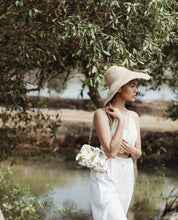 Load image into Gallery viewer, Sumatran Tiger Clutch, in Ivory White