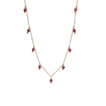 Load image into Gallery viewer, Birthstone Drop Necklace