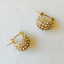 Load image into Gallery viewer, Sparkle Knit Classy Hoop Earrings
