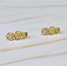 Load image into Gallery viewer, Mix Shape Bezel Shine Earrings