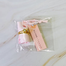 Load image into Gallery viewer, Trio Bezel Stone Ring Set Of 2