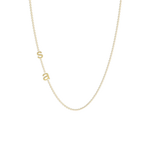 Load image into Gallery viewer, Custom 14KT Initial Necklace