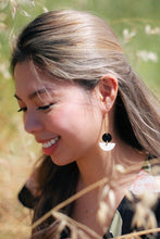 Load image into Gallery viewer, Tho Bar & Geo Buffalo Horn Earrings