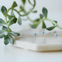 Load image into Gallery viewer, Light Blue Rebecca Necklace