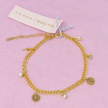 Load image into Gallery viewer, Lightening Bolt Chain Anklet
