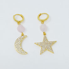 Load image into Gallery viewer, Shine From Sky Drop Earrings
