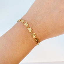 Load image into Gallery viewer, Linked Butterflies Bracelet
