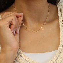 Load image into Gallery viewer, Dual-Tone Milestone Necklace
