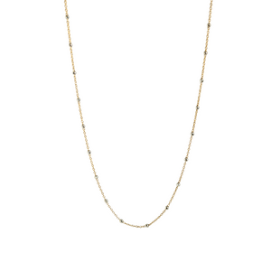 Dual-Tone Milestone Necklace