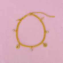 Load image into Gallery viewer, Lightening Bolt Chain Anklet
