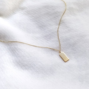 Tag Necklace