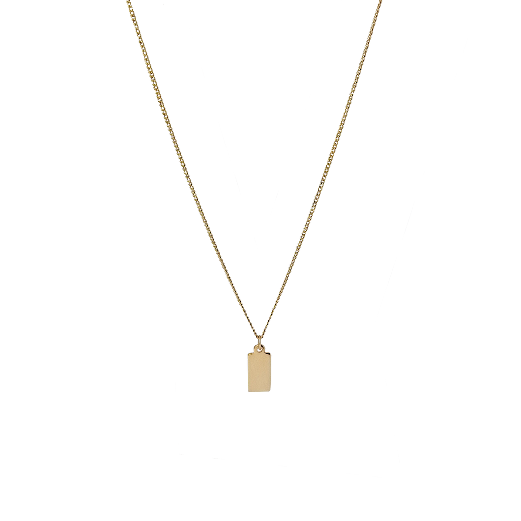 Tag Necklace