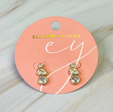 Load image into Gallery viewer, Mix Shape Bezel Shine Earrings
