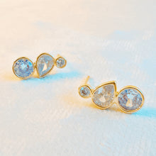 Load image into Gallery viewer, Mix Shape Bezel Shine Earrings
