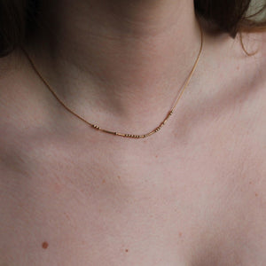 Custom Morse Code Necklace