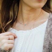 Load image into Gallery viewer, Light Blue Rebecca Necklace
