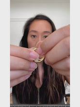 Load image into Gallery viewer, Presa Earrings | mini matte hoop earrings

