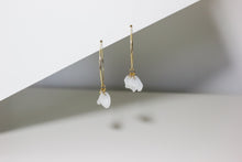 Load image into Gallery viewer, Emma White Hoops
