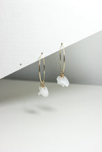 Load image into Gallery viewer, Emma White Hoops
