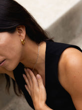 Load image into Gallery viewer, Presa Earrings | mini matte hoop earrings
